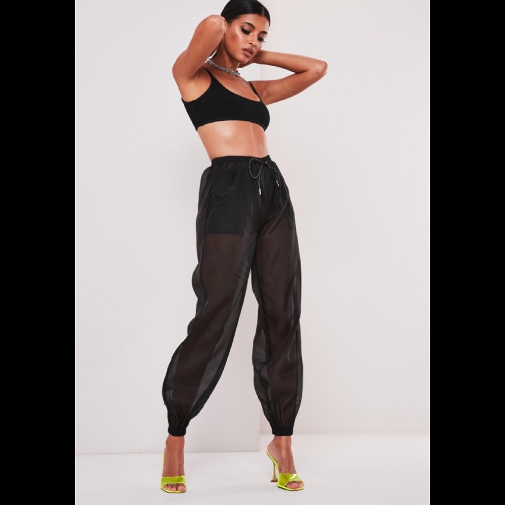 Missguided- Organza Joggers